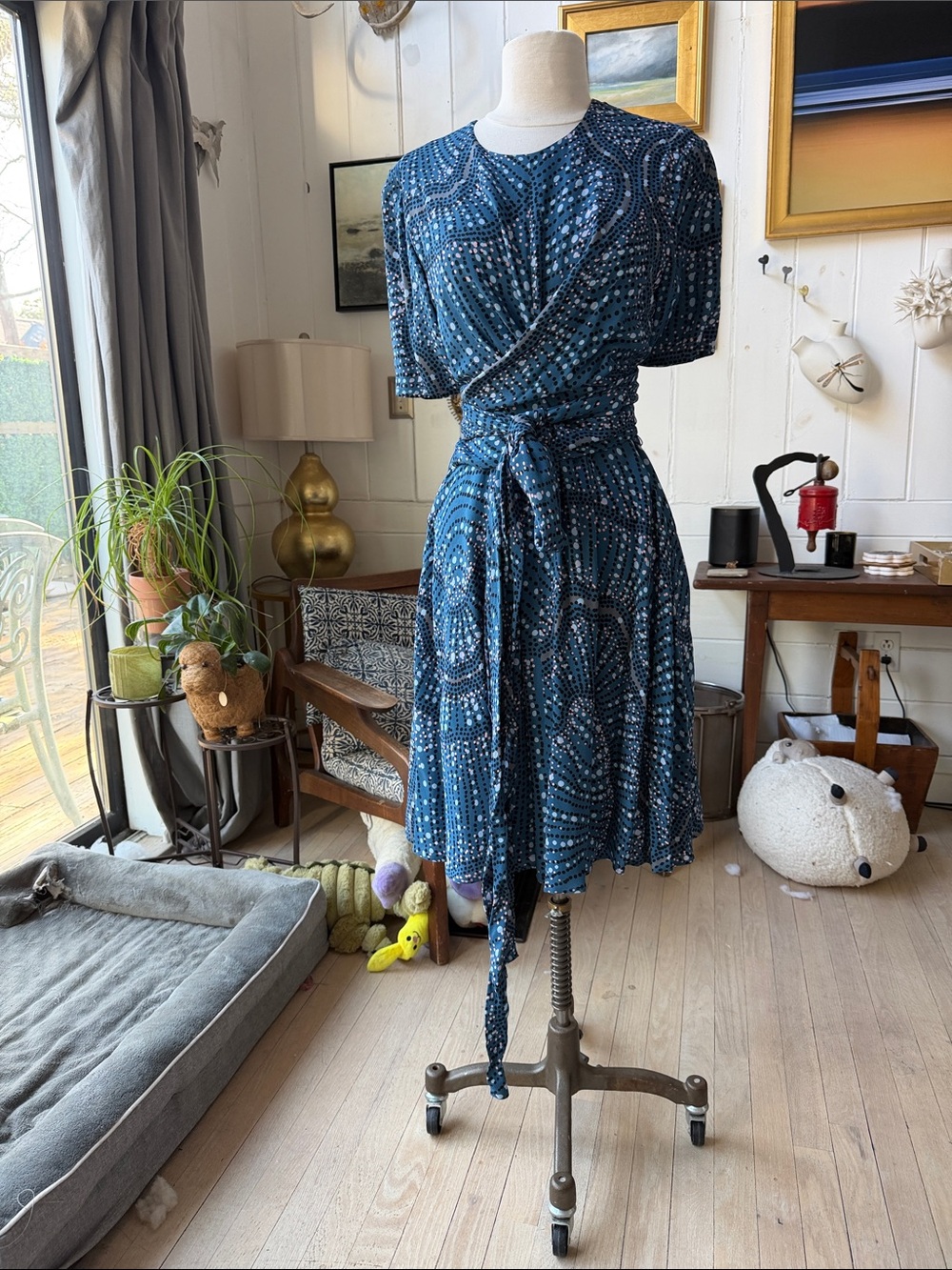 Altuzarra Fabulous Silk Wrap Dress